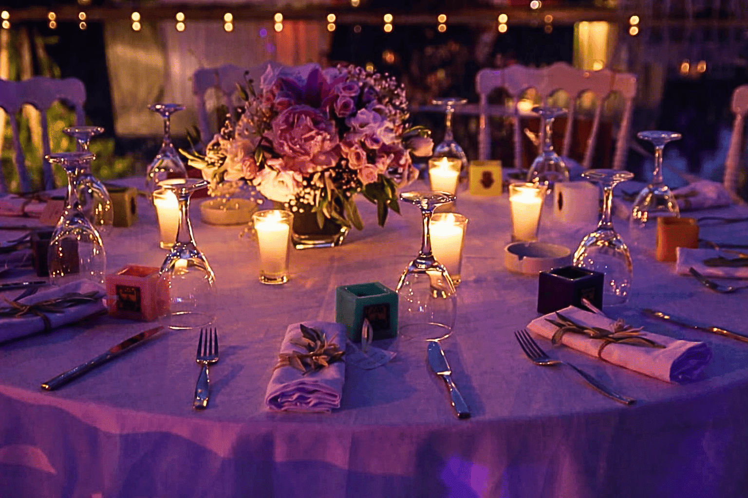 Outdoor Wedding Ceremony Arch and Floral Design in Morocco