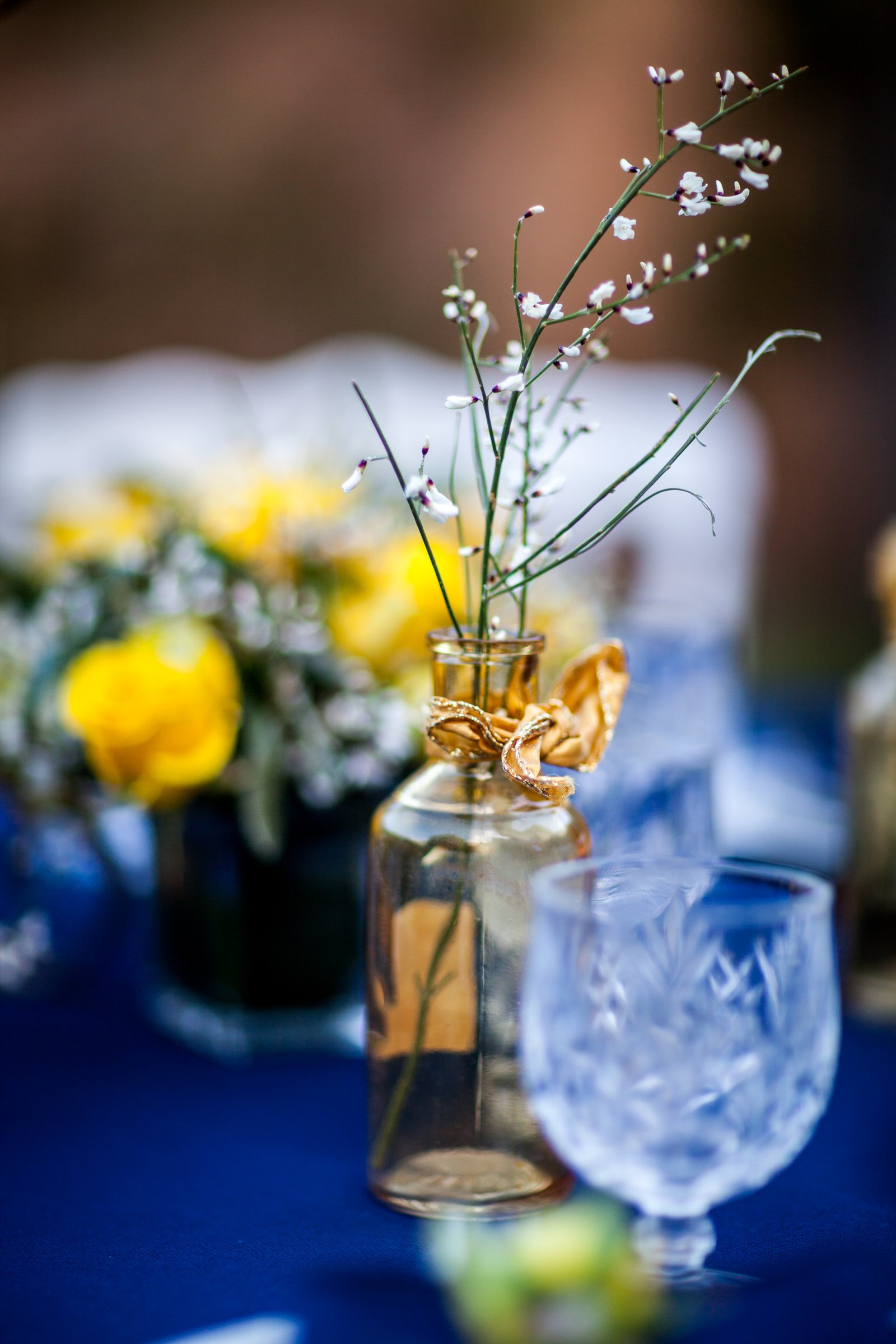 Refined Wedding Reception Table Setting - Neroli Events